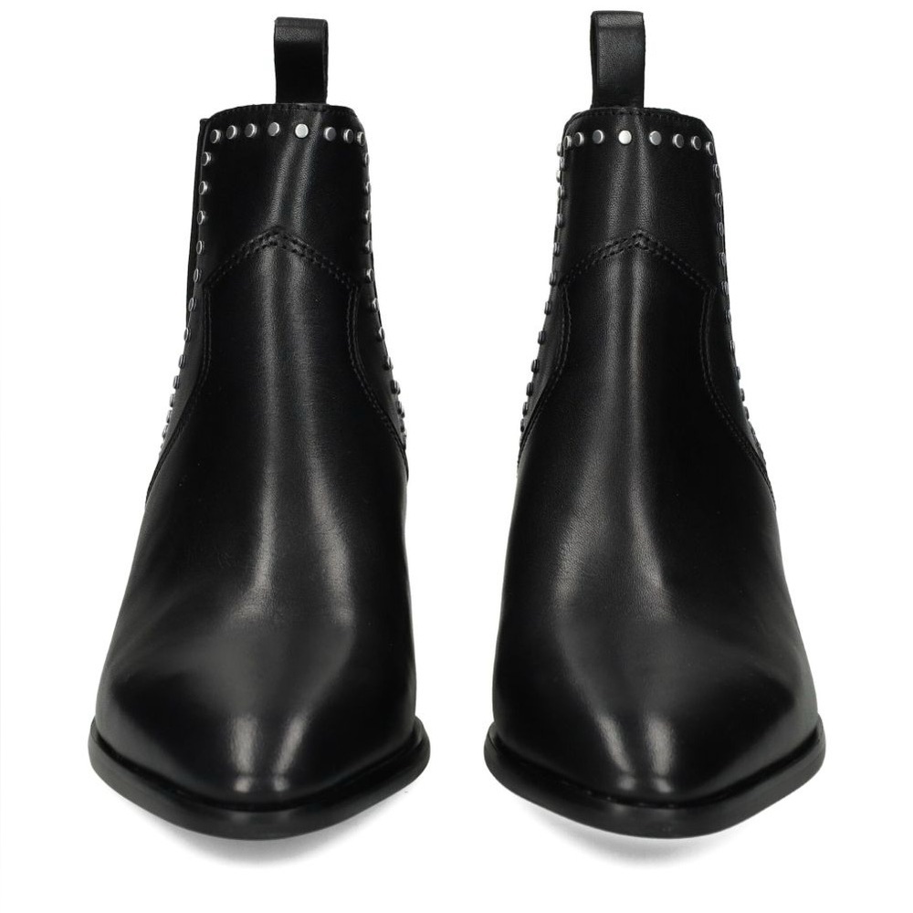 Steve Madden Black Studded Ankle Booties